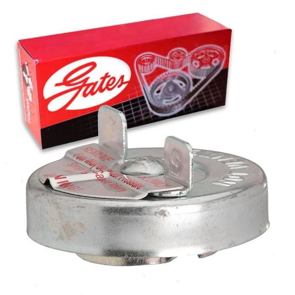 Gates Fuel Tank Gas Cap compatible with Chevrolet Chevelle 3.2L 3.8L 4.1L 4.6L 5.0L 5.3L 5.4L 5.7L 6.5L L6 V8 1964-1969