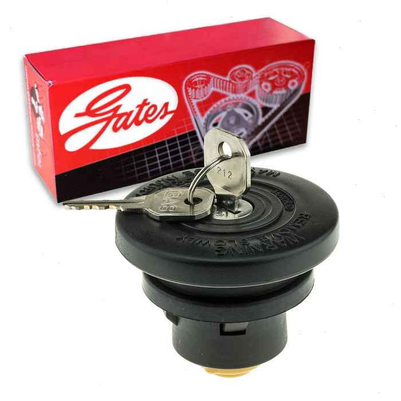 Gates Fuel Tank Gas Cap compatible with Chevrolet Impala 3.8L 4.1L 4.6L 5.0L 5.3L 5.4L 5.7L 6.5L 6.6L 6.7L 7.0L 7.4L L6 V8 1964-1970