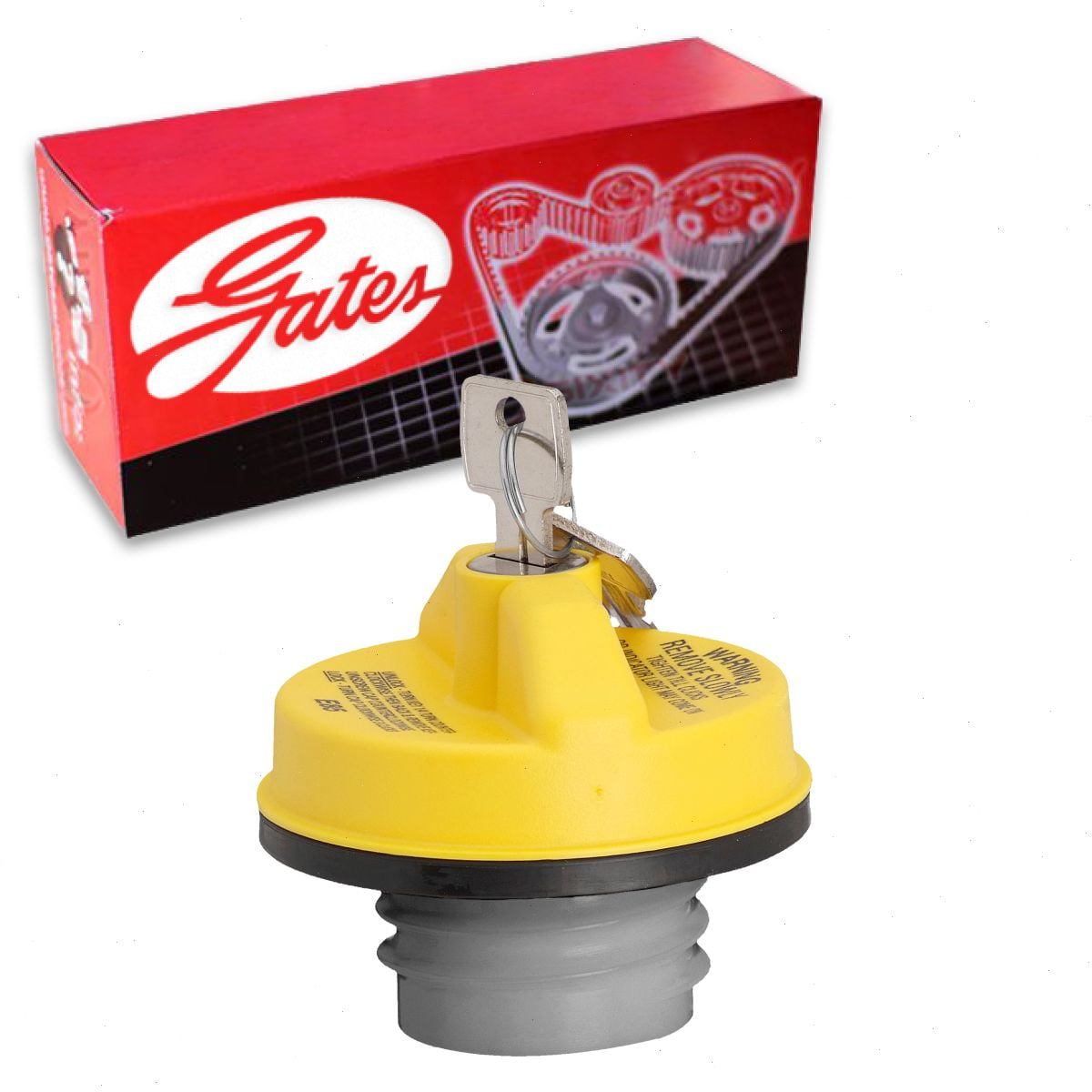 Gates Fuel Tank Gas Cap compatible with Chevrolet Silverado 1500 4.3L 4.8L 5.3L 6.0L 6.2L V6 V8 2002-2014