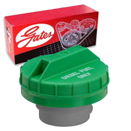 Gates Fuel Tank Gas Cap compatible with Chevrolet Silverado 2500 HD 6.6L V8 2001-2012