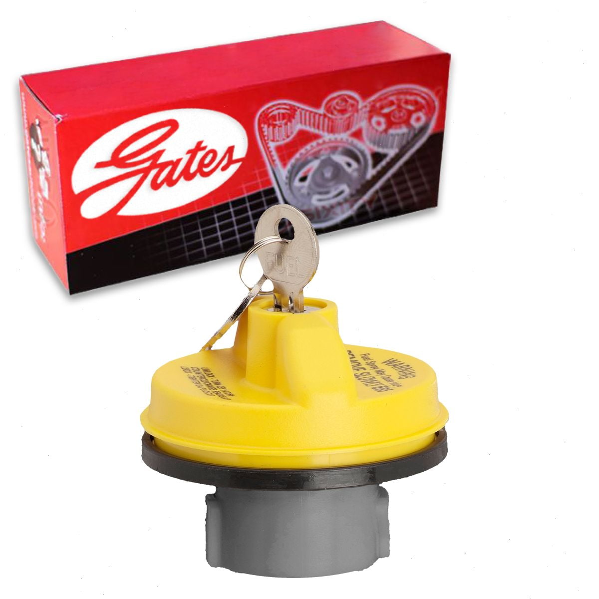 Gates Fuel Tank Gas Cap compatible with GMC Sierra 1500 4.8L 5.3L 6.0L 6.2L V8 2004-2011
