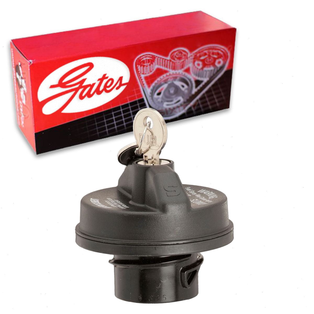 Gates Fuel Tank Gas Cap compatible with Hyundai Santa Fe 2.0L 2.4L 2.7L 3.3L 3.5L L4 V6 2007-2019