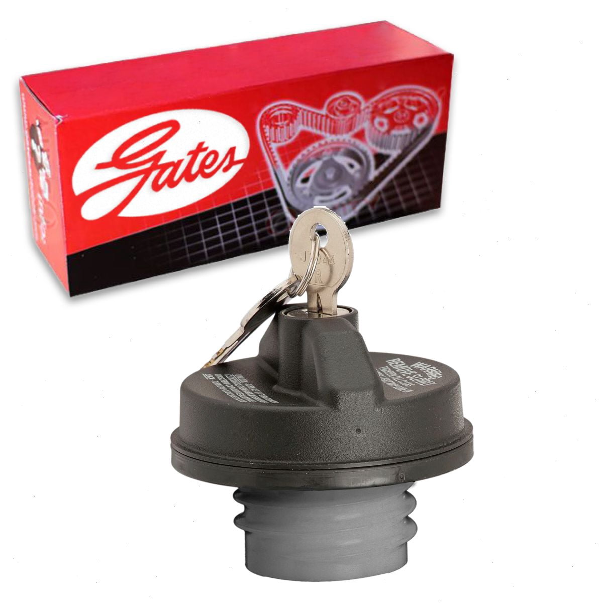 Gates Fuel Tank Gas Cap compatible with Volkswagen Jetta 1.6L 1.8L 1.9L 2.0L 2.8L L4 V6 1985-2013