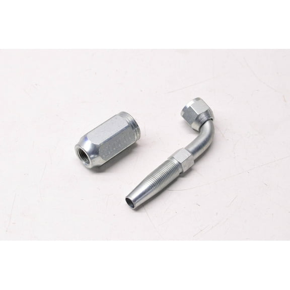 Gates G28180-0808, 8C2AT-8RFJX90 Mega Crimp Hydraulic Coupling NOS