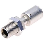 Gates G456000606S Male Inverted O Ring Bulkhead Steel (Polar Seal Aca)