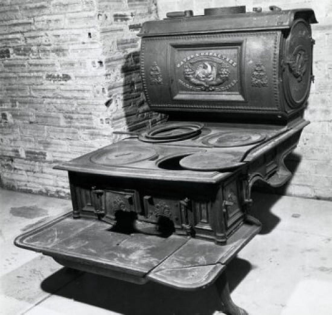 Gates & Garretsee Cookstove From 1859 Antiques Canvas Art -  (18 x 24)
