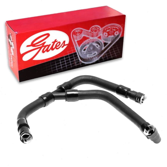 Gates Heater Outlet Assembly HVAC Heater Hose compatible with Ford Expedition 5.4L V8 2009-2010