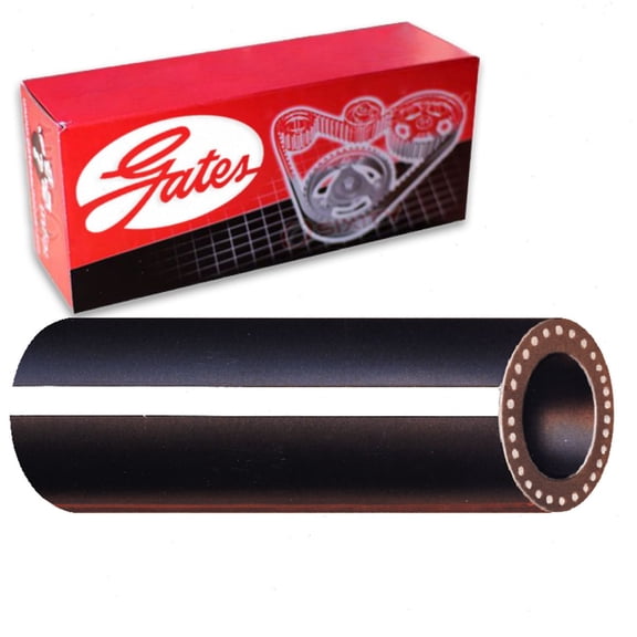 Gates Heater To Tee-1 Safety Stripe HVAC Heater Hose compatible with Toyota Highlander 2.7L 3.5L L4 V6 2008-2013