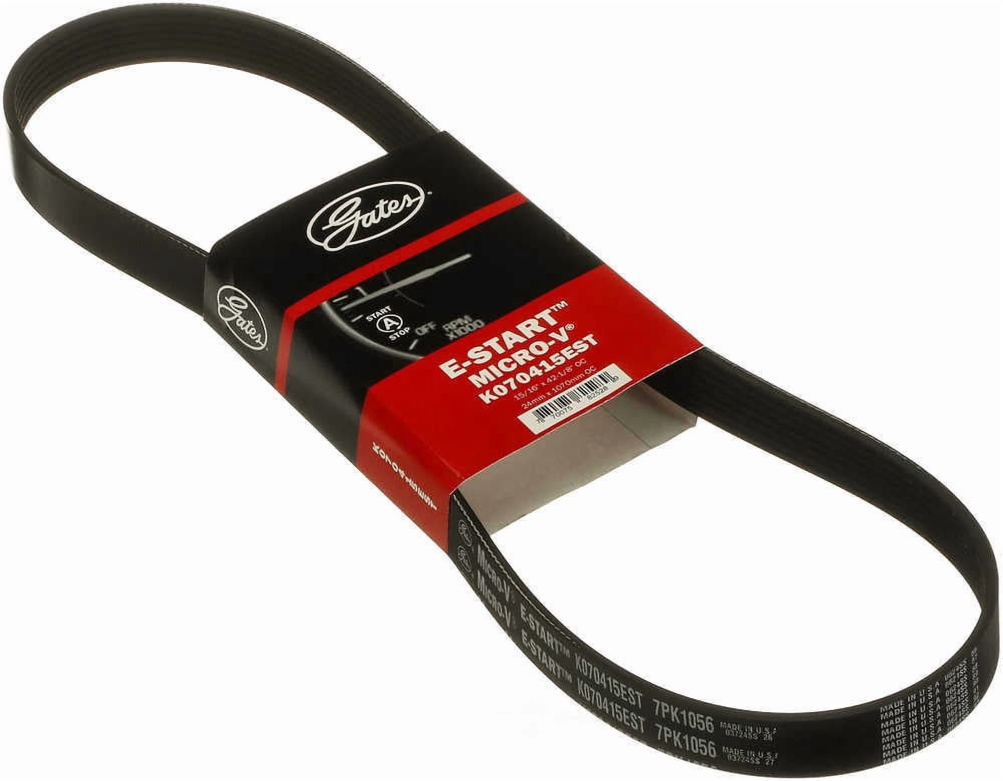 Gates K070415EST E-Start Micro-V Serpentine Drive Belt