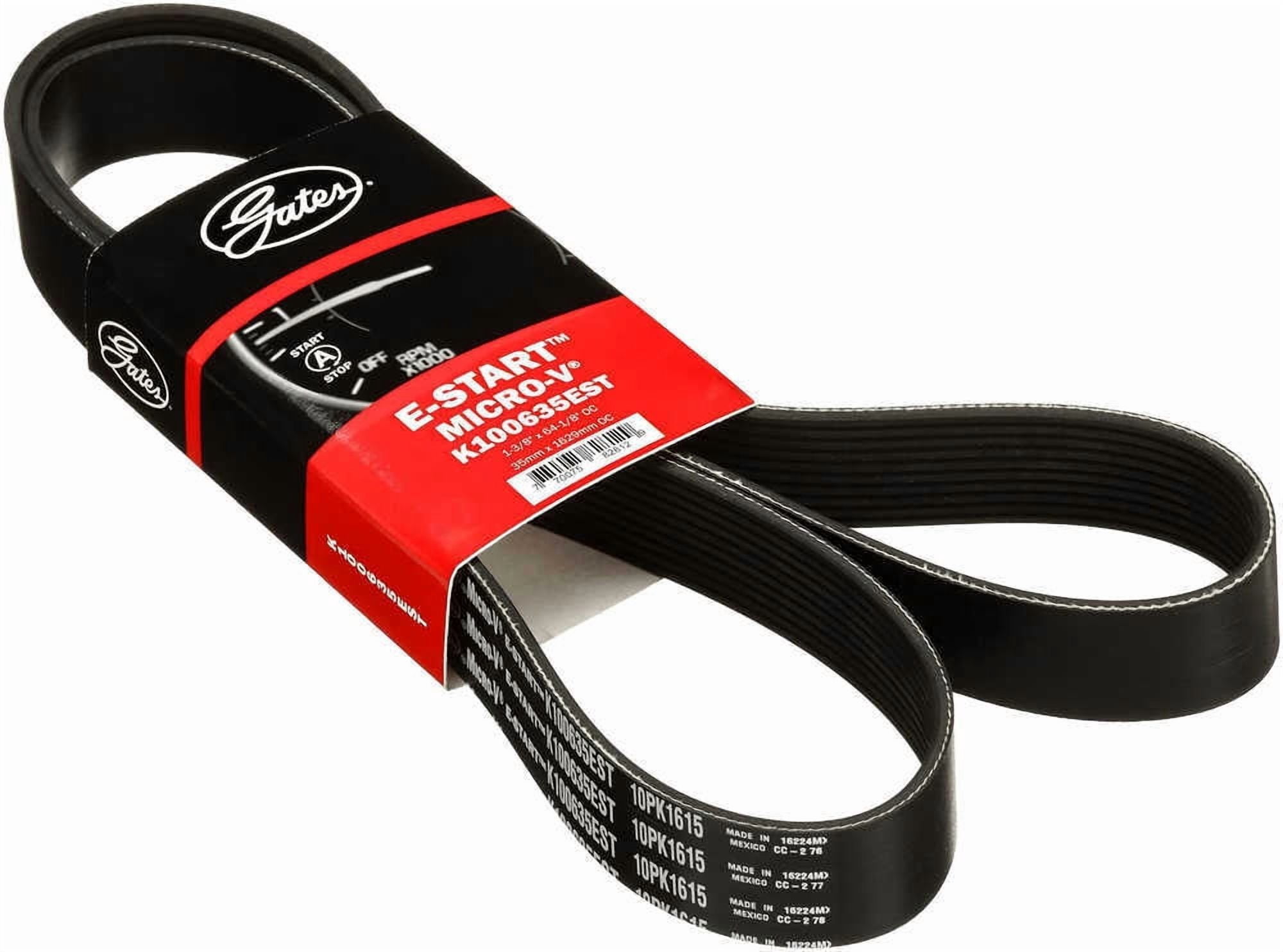 Gates K100635EST E-Start Micro-V Serpentine Drive Belt