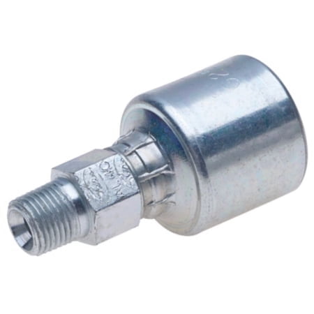 Gates Male Pipe (NPTF - 30 Cone Seat) (MegaCrimp)