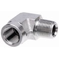 thumbnail image 1 of Gates Male Pipe NPTF to Female Pipe NPTF - 90 (SAE to SAE), 1 of 2