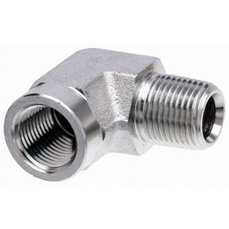 Gates Male Pipe NPTF to Female Pipe NPTF - 90 (SAE to SAE)
