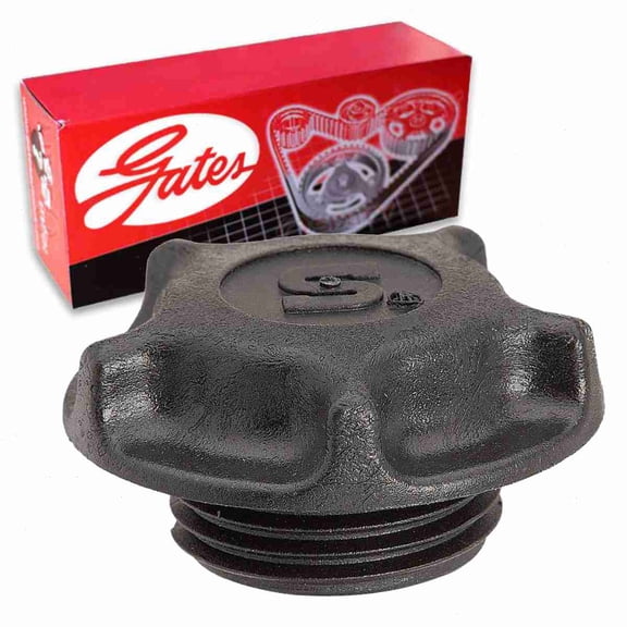 Gates Oil Filler Cap compatible with Toyota Land Cruiser 3.9L 4.2L 4.5L 4.7L L6 V8 1972-2007