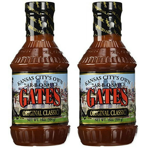 Gates Original Classic Bar-B-Q Sauce, 18oz (Pack of 2)
