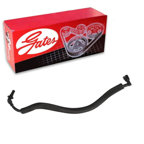 Gates PCV Valve To Intake Engine Crankcase Breather Hose compatible with Chevrolet Traverse 3.6L V6 2012-2017