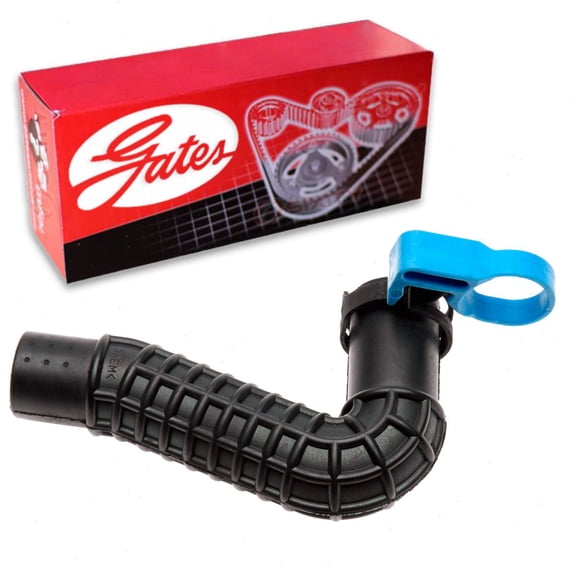 Gates PCV Valve To Intake Engine Crankcase Breather Hose compatible with Ford Edge 3.5L V6 2007-2010