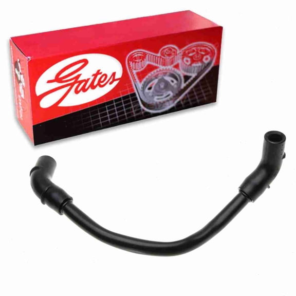 Gates PCV Valve To Intake Engine Crankcase Breather Hose compatible with Lincoln Town Car 4.6L V8 2004-2011