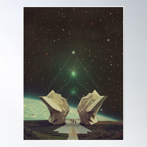 Gates Poster Wall Art, Modern Wall Decor, 12x18 UNFRAMED