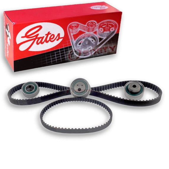 Gates PowerGrip Timing Belt Component Kit compatible with Mitsubishi Lancer 2.4L L4 2004-2006