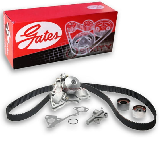Gates PowerGrip Timing Belt Kit w Water Pump compatible with Hyundai XG350 3.5L V6 2002-2005