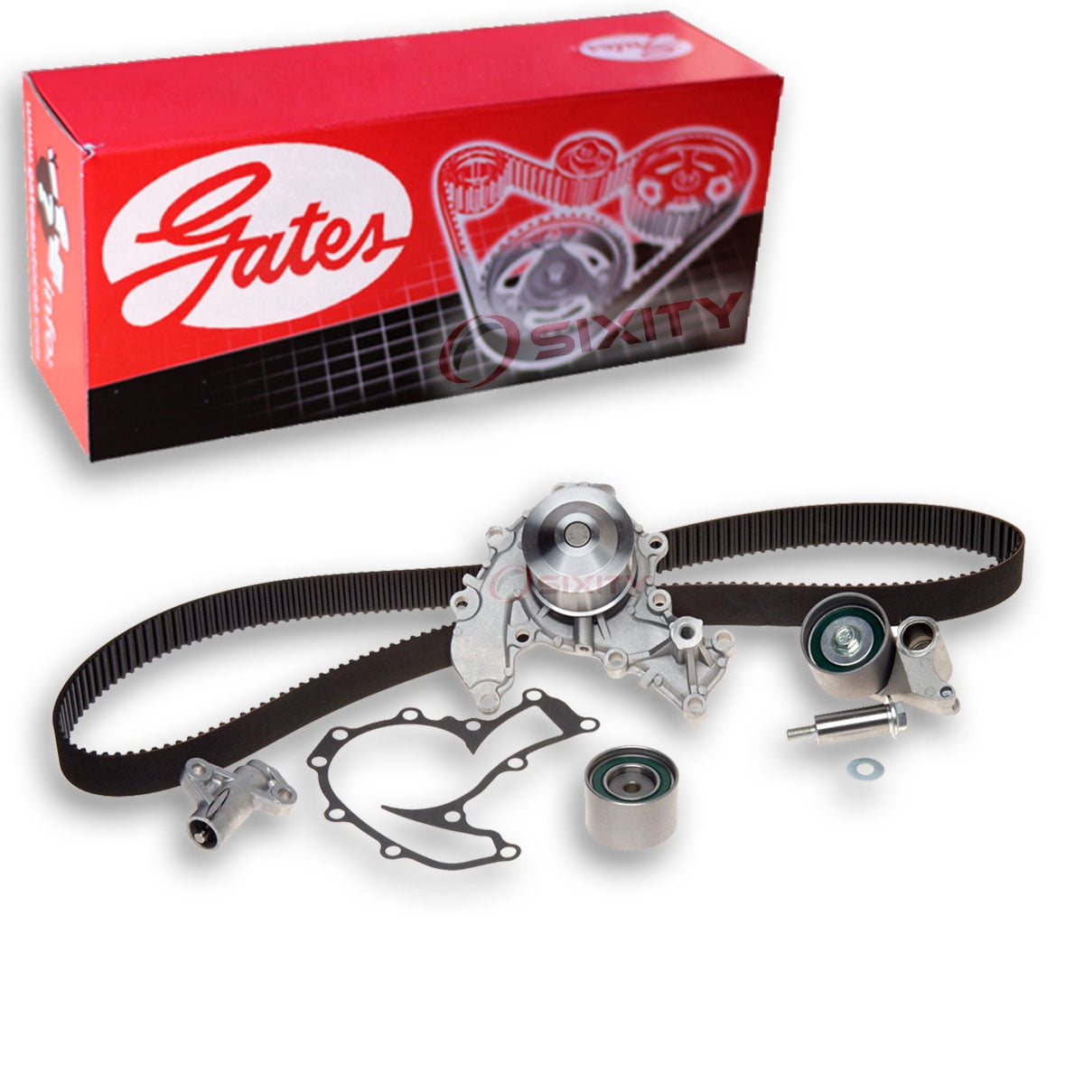 Gates Powergrip Timing Belt Kit (KP35524XS) - Replacement Kit For Water Pump, OE Quality