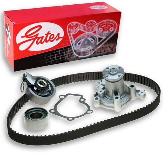 Gates PowerGrip Timing Belt Kit w Water Pump compatible with Kia Sportage 2.0L L4 2006-2009