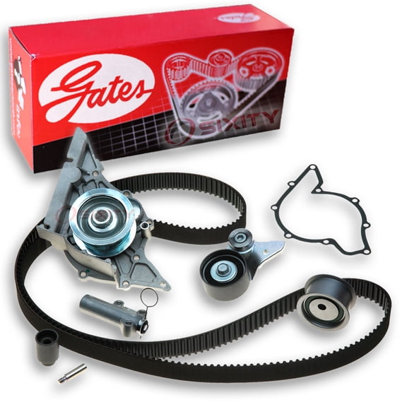 Gates PowerGrip Timing Belt Kit w Water Pump compatible with Volkswagen Touareg 4.2L V8 2004-2006