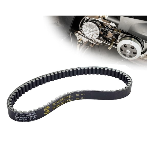 Gates Powerlink 669 18 30 CVT Drive Belt GY6 49cc 50cc 139QMB Scooter ATV Moped