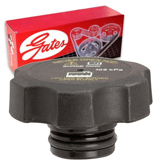 Gates Radiator Cap compatible with Chevrolet Corvette 6.0L 6.2L 7.0L V8 2005-2010