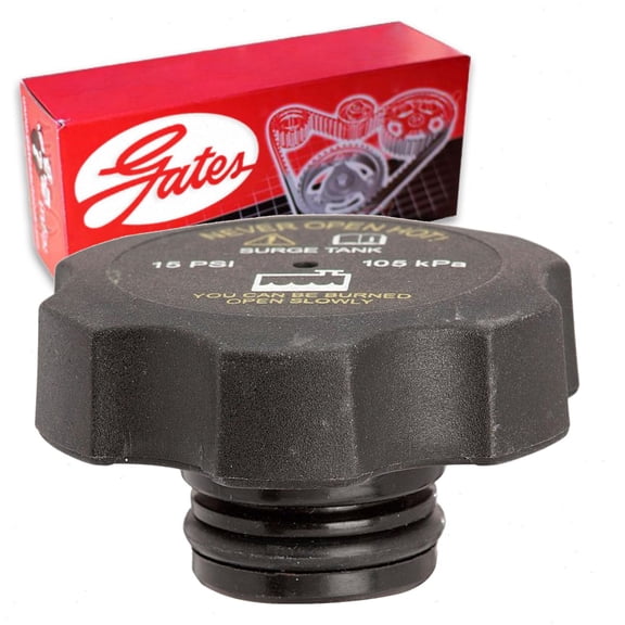 Gates Radiator Cap compatible with Chevrolet Silverado 2500 HD 6.0L 6.6L 8.1L V8 2001-2010