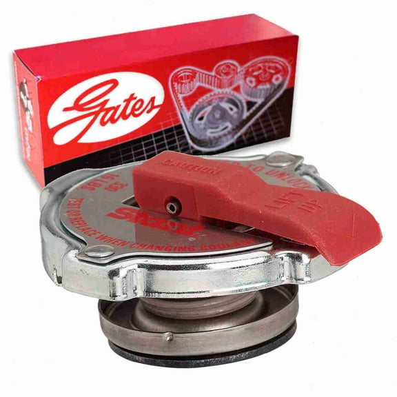 Gates Radiator Cap compatible with Porsche 944 2.5L 2.7L 3.0L L4 1985-1991