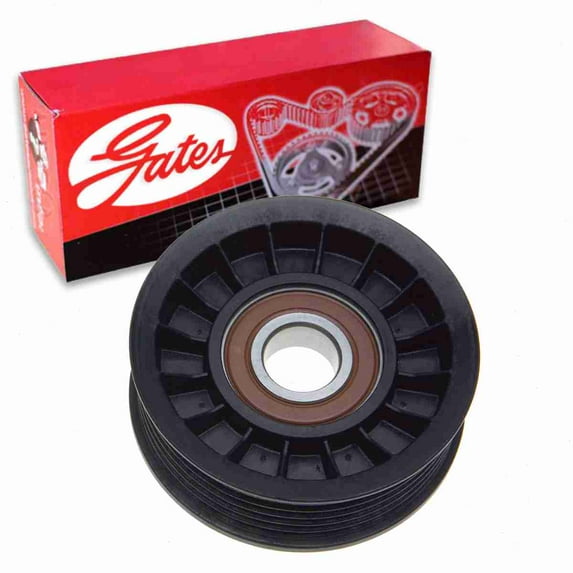 Gates Serpentine DriveAlign Drive Belt Tensioner Pulley compatible with Hummer H2 6.0L 6.2L V8 2003-2009