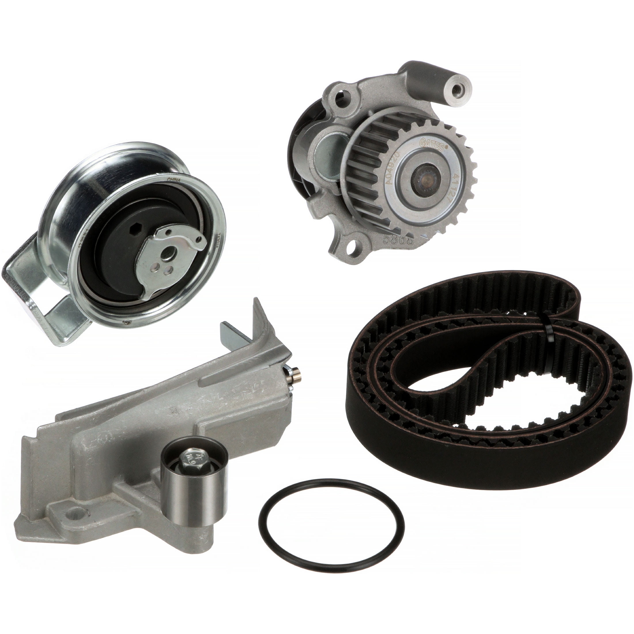 Gates TCKWP306A PowerGrip Premium Timing Component Kit with Water Pump ...