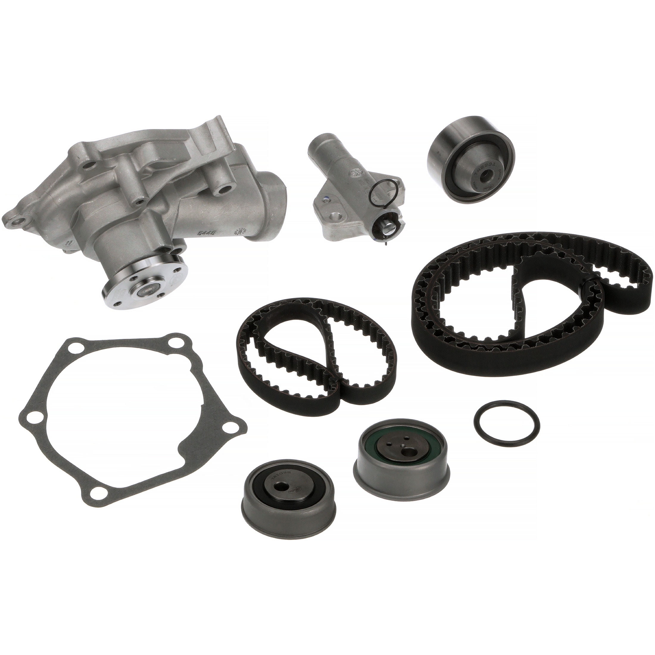 Gates TCKWP340 PowerGrip Premium Timing Component Kit with Water Pump ...