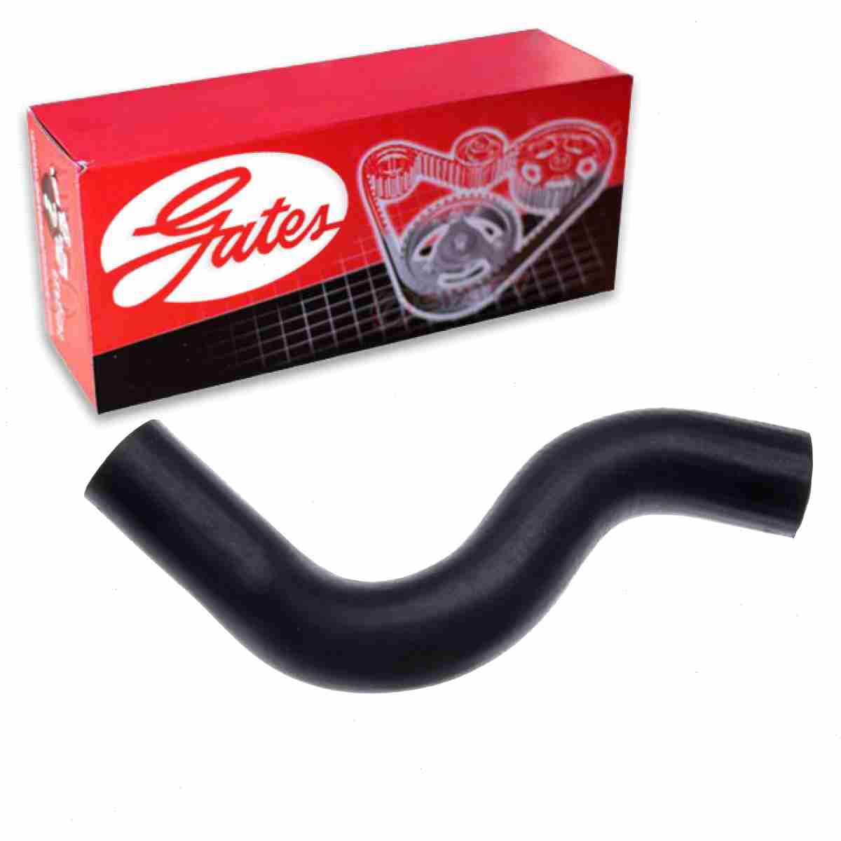 Gates Upper Radiator Coolant Hose compatible with Toyota Pickup 2.4L L4 1984-1995