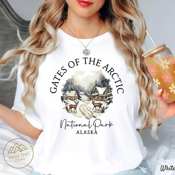 Gates of the Arctic National Park T-S1Hirt, Alaska Wilderness T1EE, Vintage Winter Gift, Mountain Hiking Nature, Alaska S1Hirt, UniS1ex