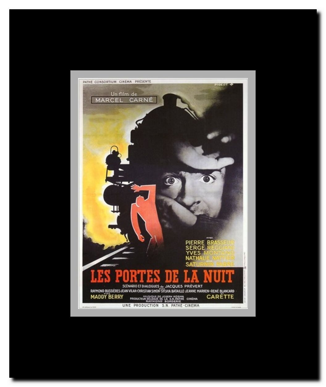 Gates of the Night Framed Movie Poster