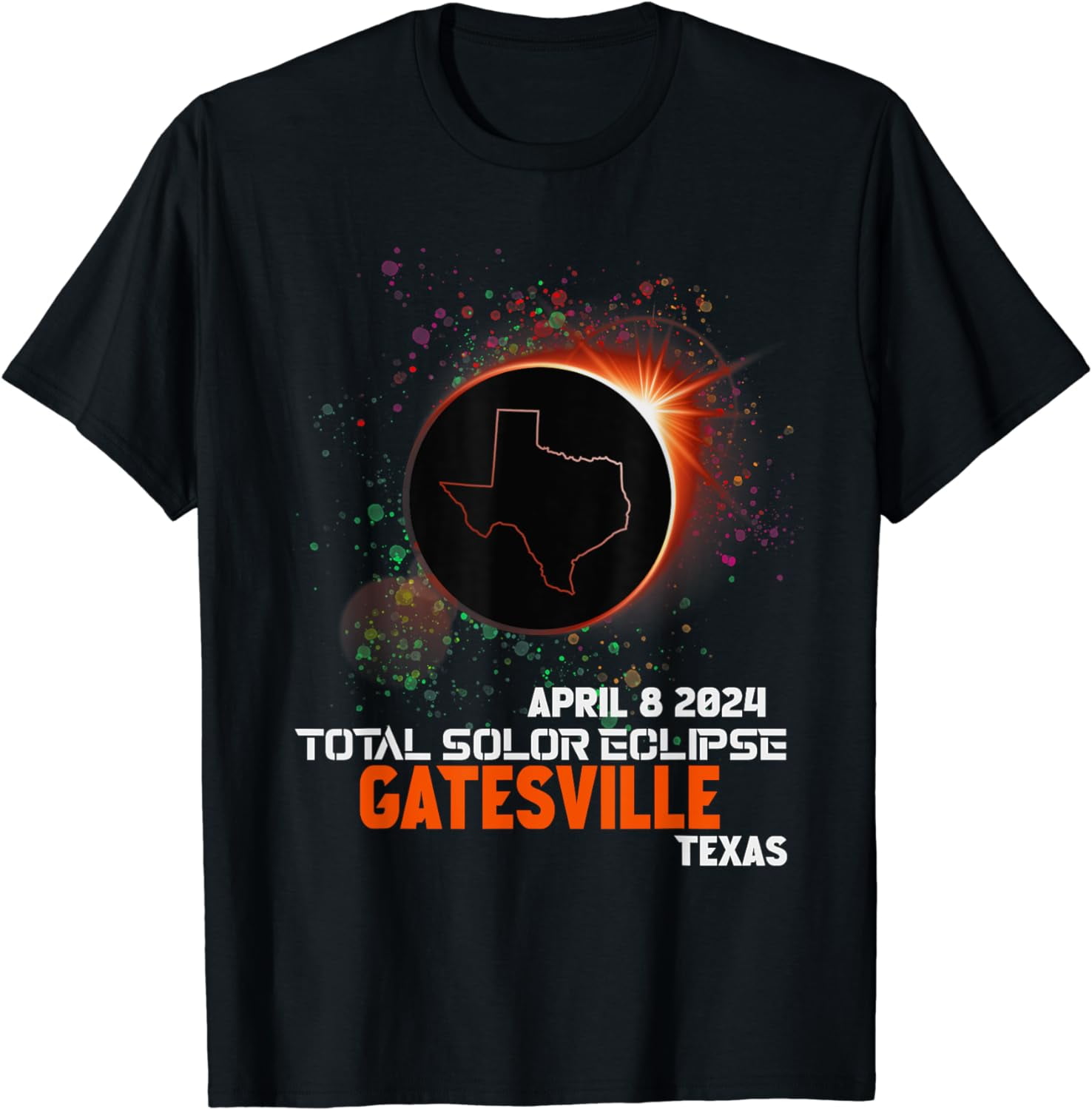 Gatesville Texas Total Solar Eclipse 2024 TShirt