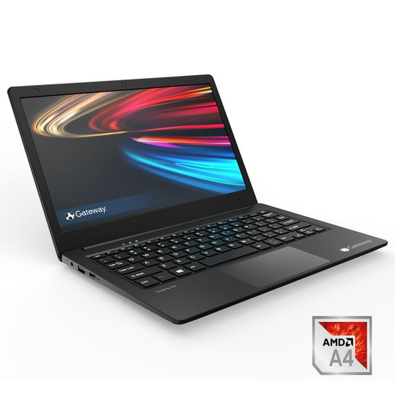 Gateway 11.6" FHD Ultra Slim Notebook, AMD A4-9120e, 4GB RAM, 64GB Storage, Tuned by THX™ Audio, Mini HDMI, Cortana, Webcam, Windows 10 S, Google Classroom Compatible