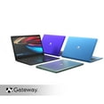 thumbnail image 1 of Gateway 14.1" Ultra Slim Notebook, FHD, Intel Celeron, 4GB Memory, 64GB Storage, Tuned by THX Audio, Mini HDMI, Cortana, 1MP Webcam, Windows 10 S, Microsoft 365 Personal 1-Year Included, Purple, 1 of 8