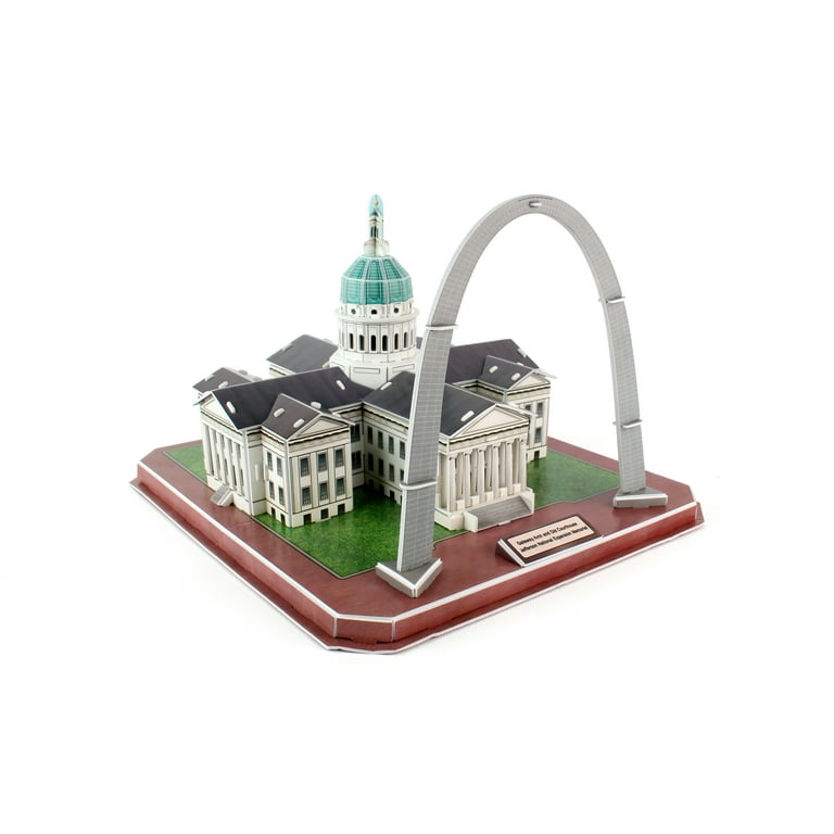 Gateway Arch/Courthouse 49 Pieces - Walmart.com
