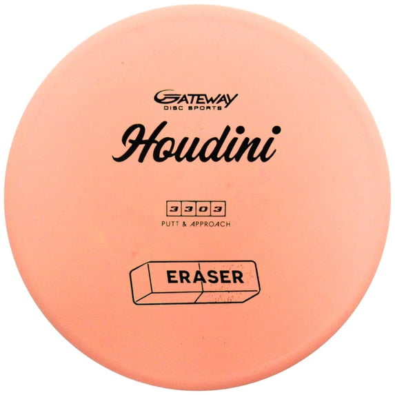 Gateway Eraser Houdini Putter Golf Disc | Colors Will Vary