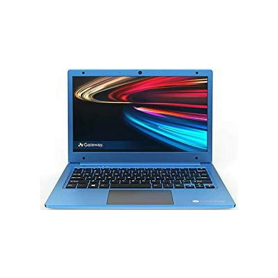 Gateway GWTN116-1BL 11.6" FHD Ultra Slim Notebook AMD A4-9120e 4GB RAM 64GB Storage Windows 10 S, Blue