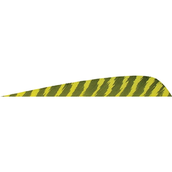 Gateway Parabolic Feathers Barred Yellow 4Inch Lw 50Pk