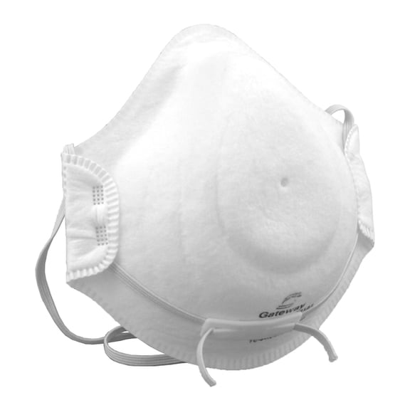 gateway peakfit unvented n95 respirator (20 per box)