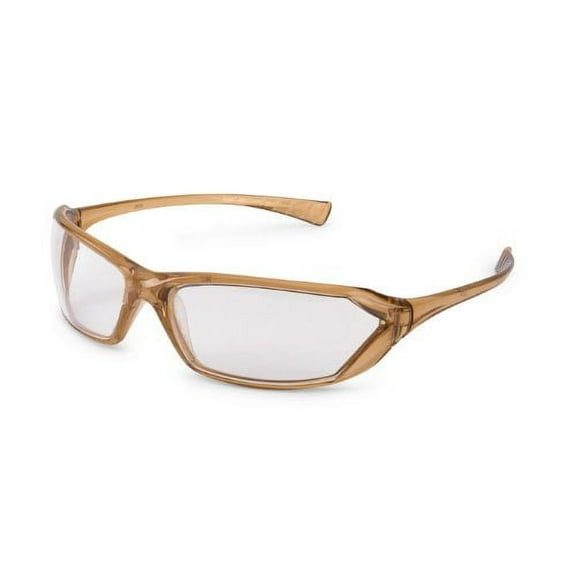 Gateway Safety 23CL79 Metro Ultra-Stylish Eye Safety Glasses, Mocha Lens, Caramel Frame