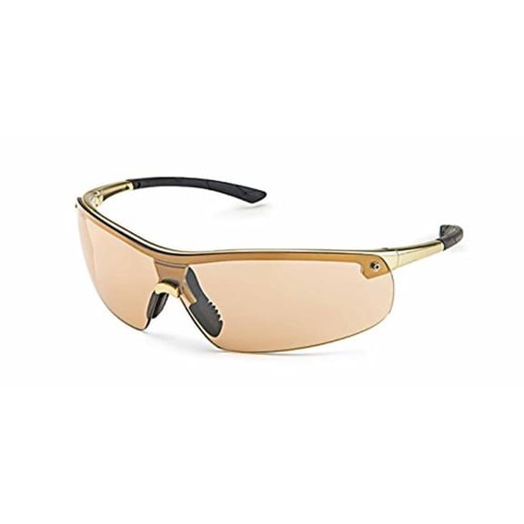 Gateway Safety 34AG5M Ingot Saftyglasses Antique Gold Frame Bronze Mirror