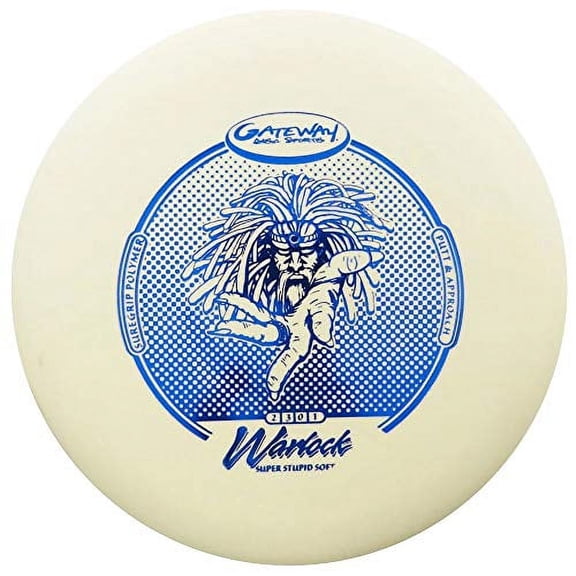 Gateway Sure Grip Super Stupid Soft Warlock Putter Golf Disc - 173-176g