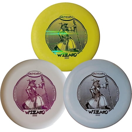 Gateway Wizard Disc Golf Putter Approach Disc - 3 Pack (SSSS (4S))